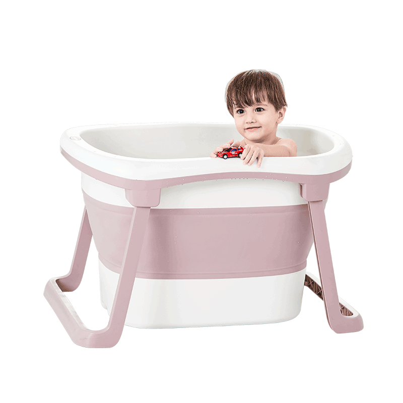 世纪宝贝婴儿洗泡澡盆宝宝折叠沐浴盆新生儿童用品大号游泳桶家用